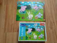 Puzzle Świnka Peppa, 30 elementów, 3+