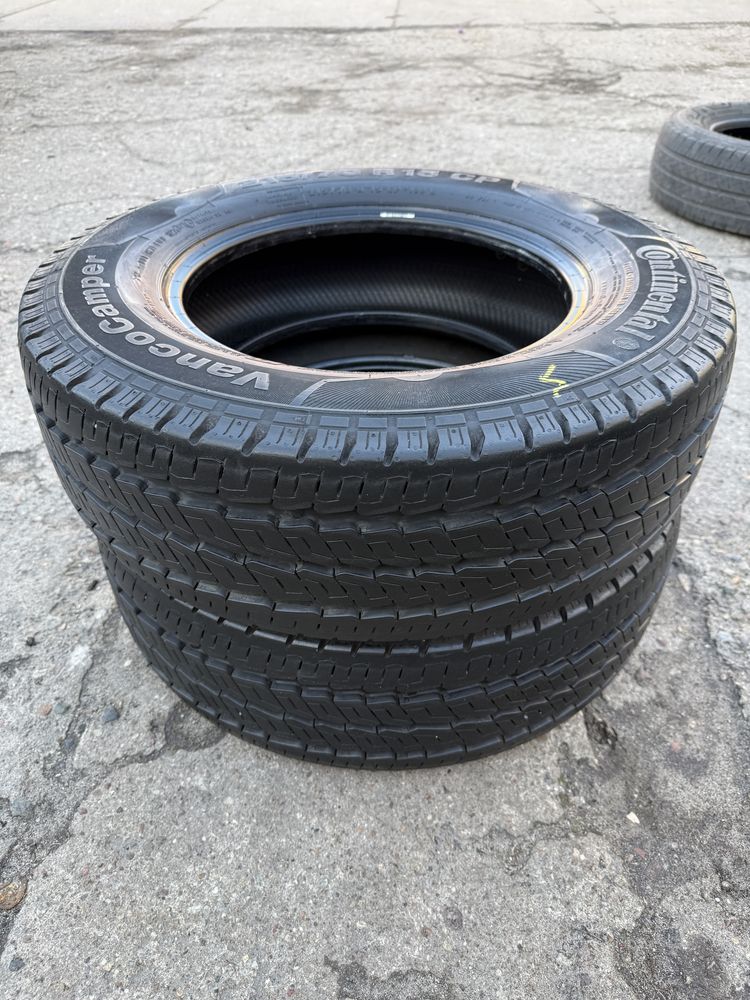 Opony Continental 215/70r15C P 109R Vanco Camper -2szt wzmacniane lato