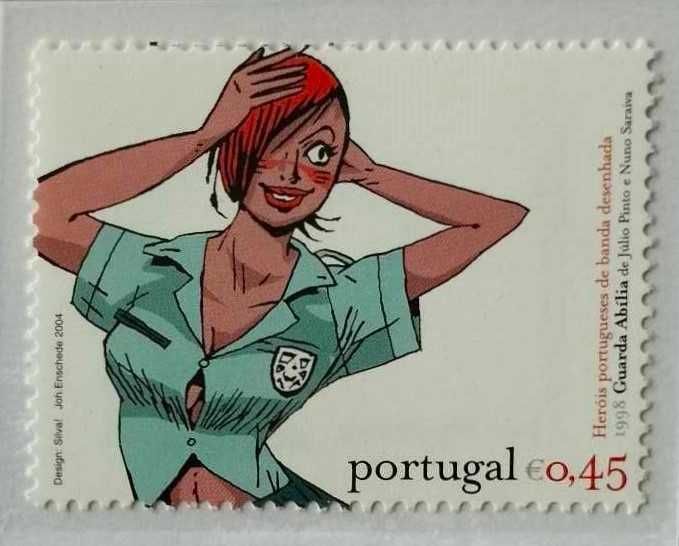Série Selos Selos Heróis de Banda Desenhada - 2004
