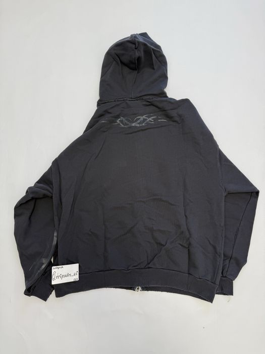 зип худи Balenciaga Dragon zip up black vetements rick owens