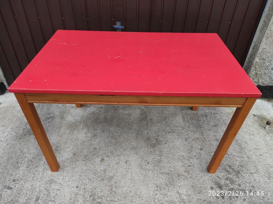 [używany] stół sosnowy do kuchni/jadalni Ikea