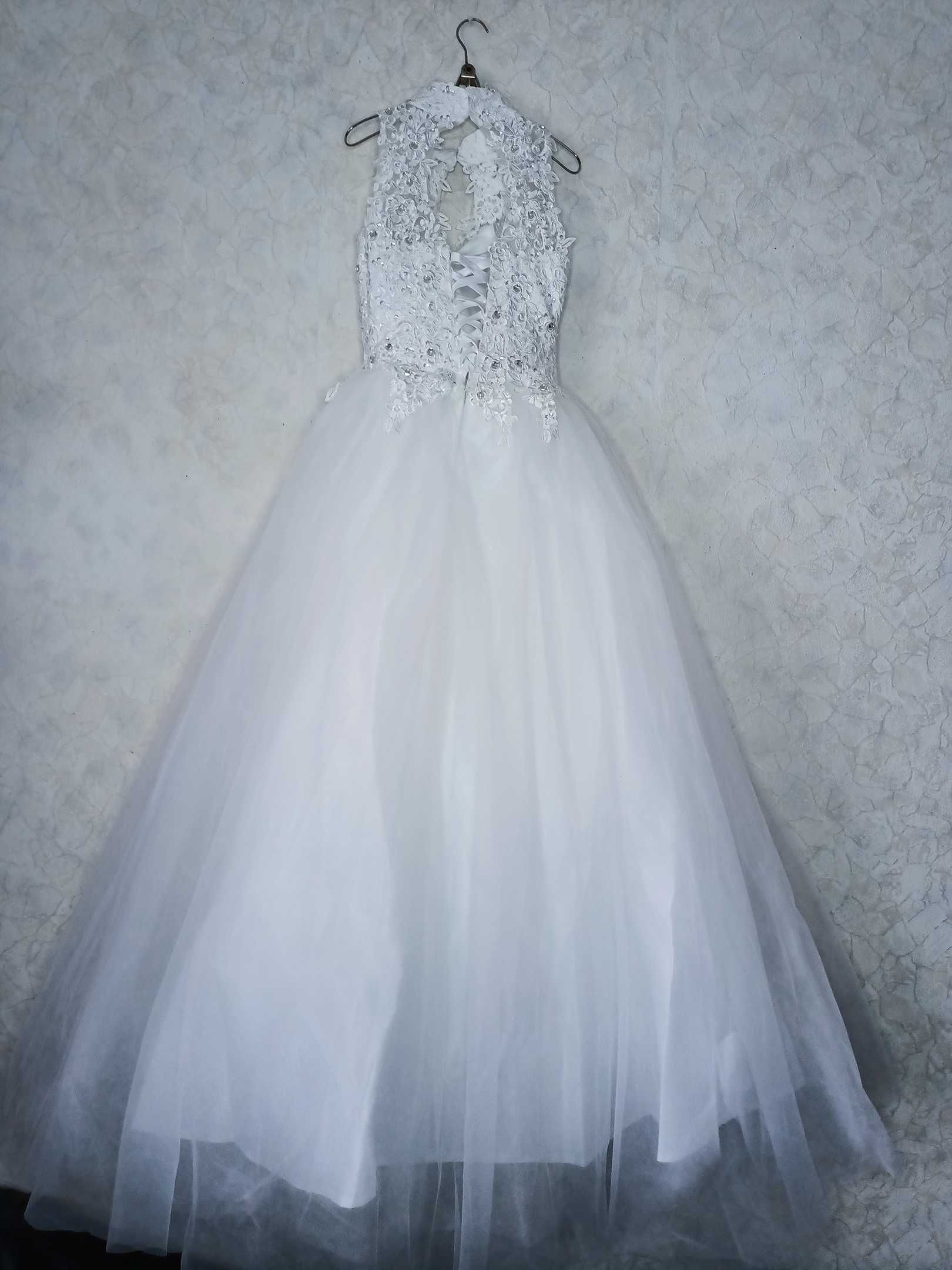 Свадебное платье с корсетом, весільна сукня з корсетом