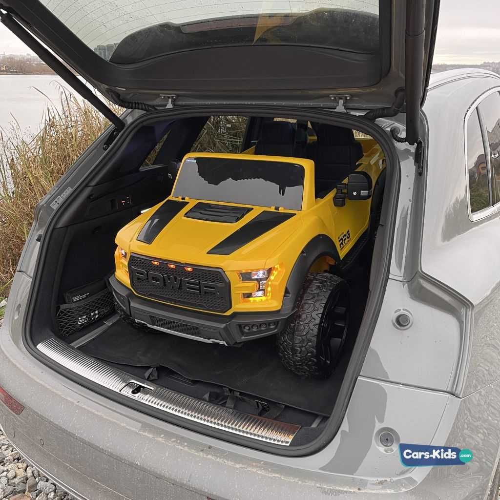 JEEP RAPTOR F150 4x4 auto na akumulator 12Ah PILOT KOŁA EVA SKÓRA