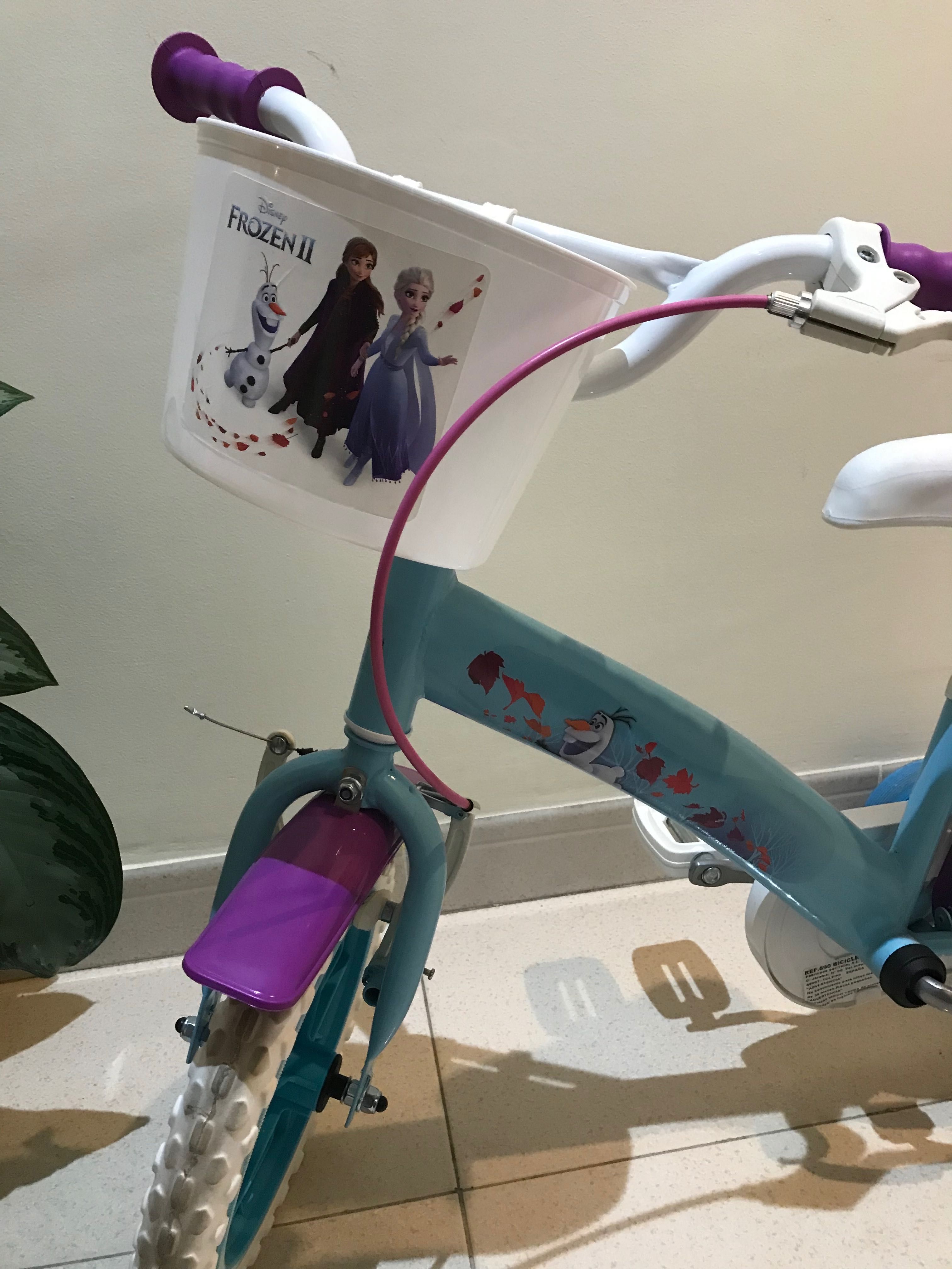 Bicicleta Infantil Frozen