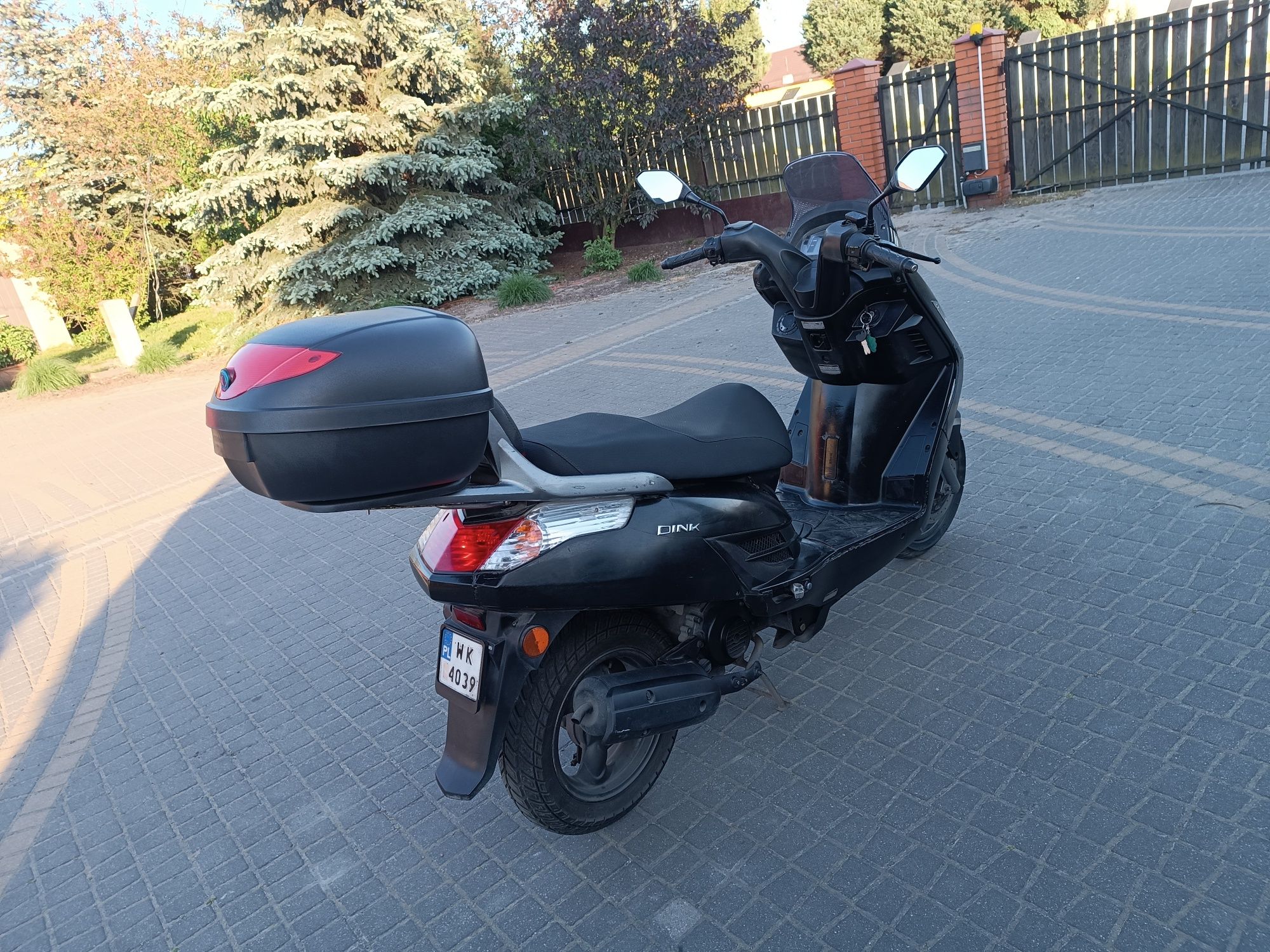 Kymco dink 50 zamiana zamienię motocykl quad cross prl auto bus