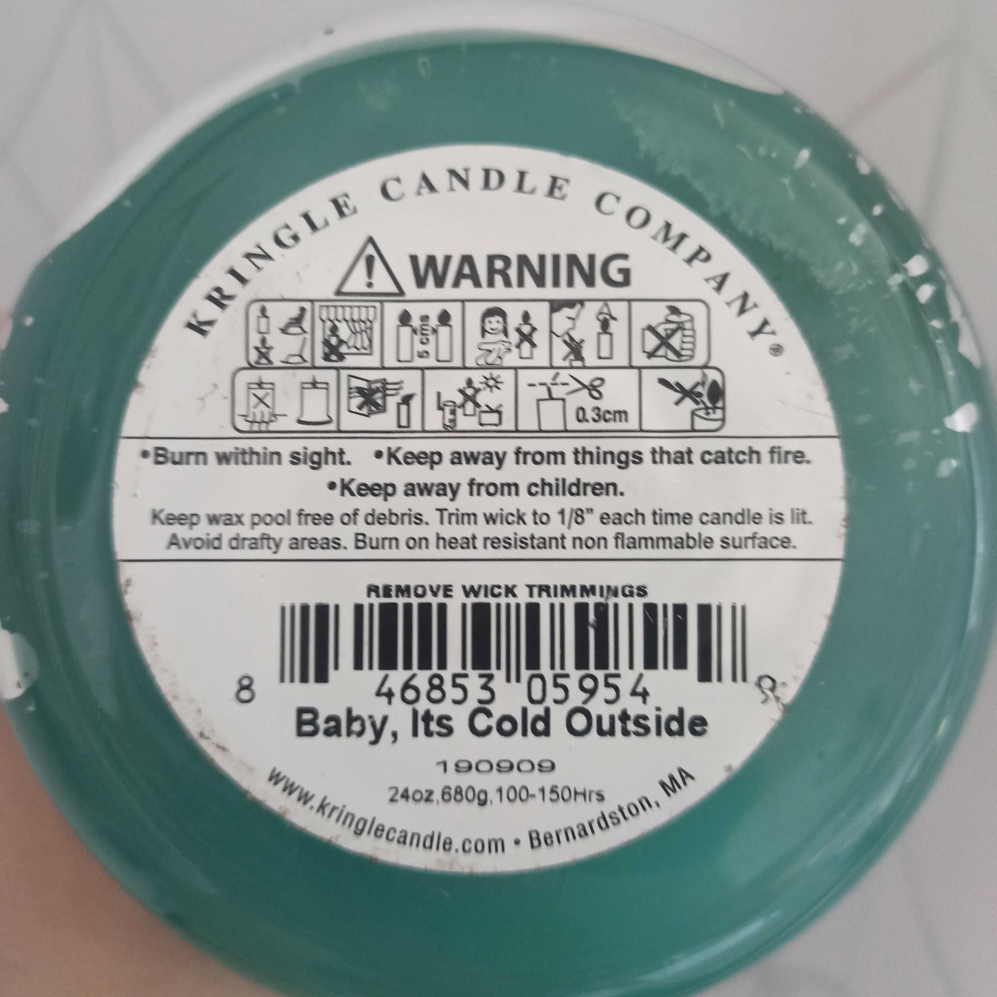 Country Candle Baby it's cold outside 680g UNIKAT 2019r