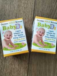 Вітамін д3 дитячий, для малюків, iherb D3 витамин для детей