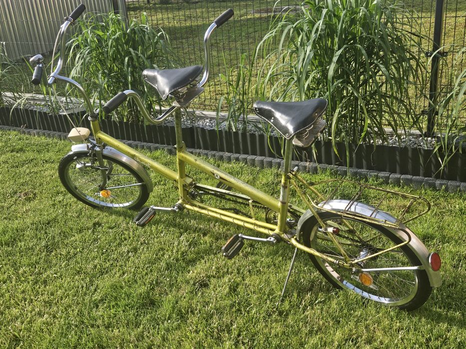Rower duet tandem jubilat wigry 3 składak romet prl.