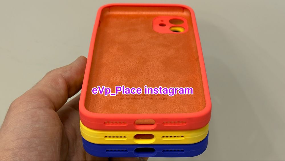 Чохол iPhone 11 в стилі айфон 12/13 Full Camera квадратний чехол