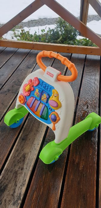 Muzyczny chodzik pchacz 2 w 1 Fisher Price
