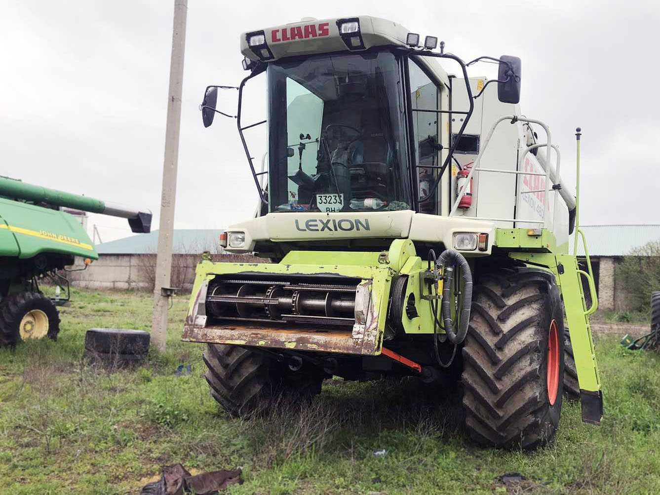 Комбайн Claas Lexion 480+жатка (зерноуборочный,комбайн для подсолнуха)