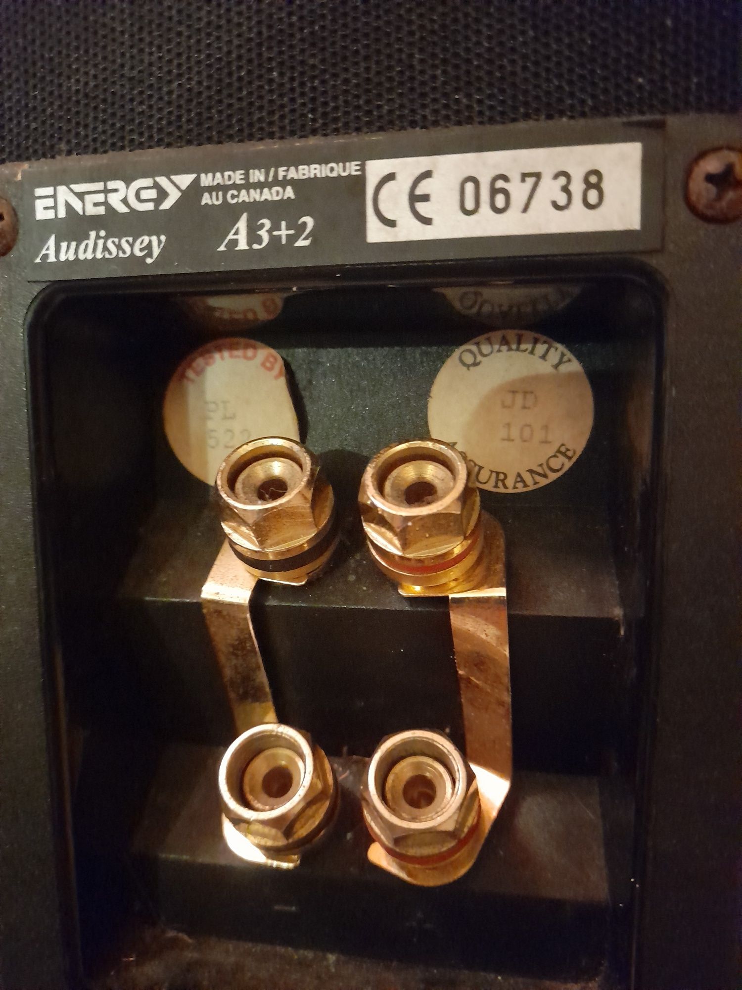 Colunas Energy modelo Audissey A3+2