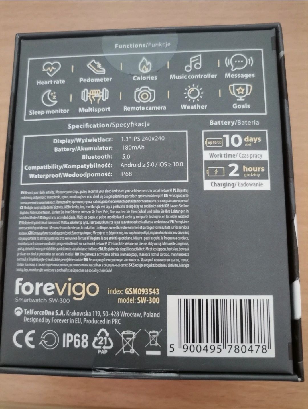 Forever, Smartwatch ForeVigo SW-300