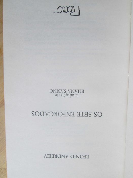 Os Sete Enforcados, de Leonid Andréev