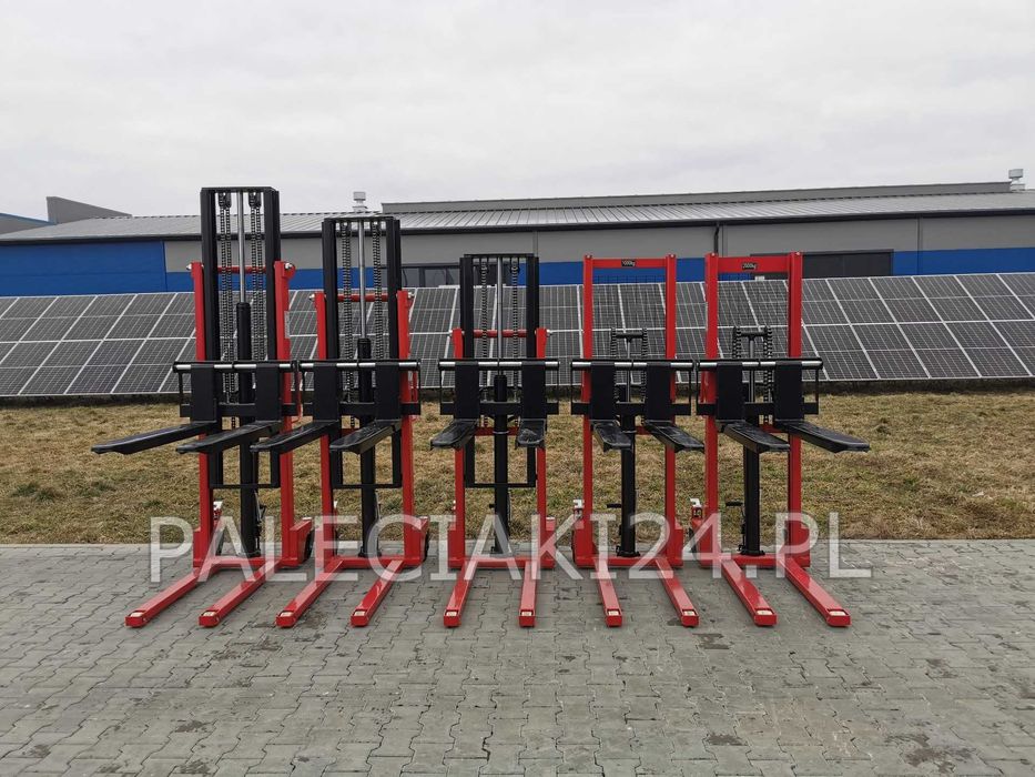 MS/CTY-E 1016 Wózek podnośnikowy paleciak sztaplarka stacker układarka