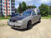 Vw caddy 1.9sdi 5os hak alufelgi tanio niskie spalanie