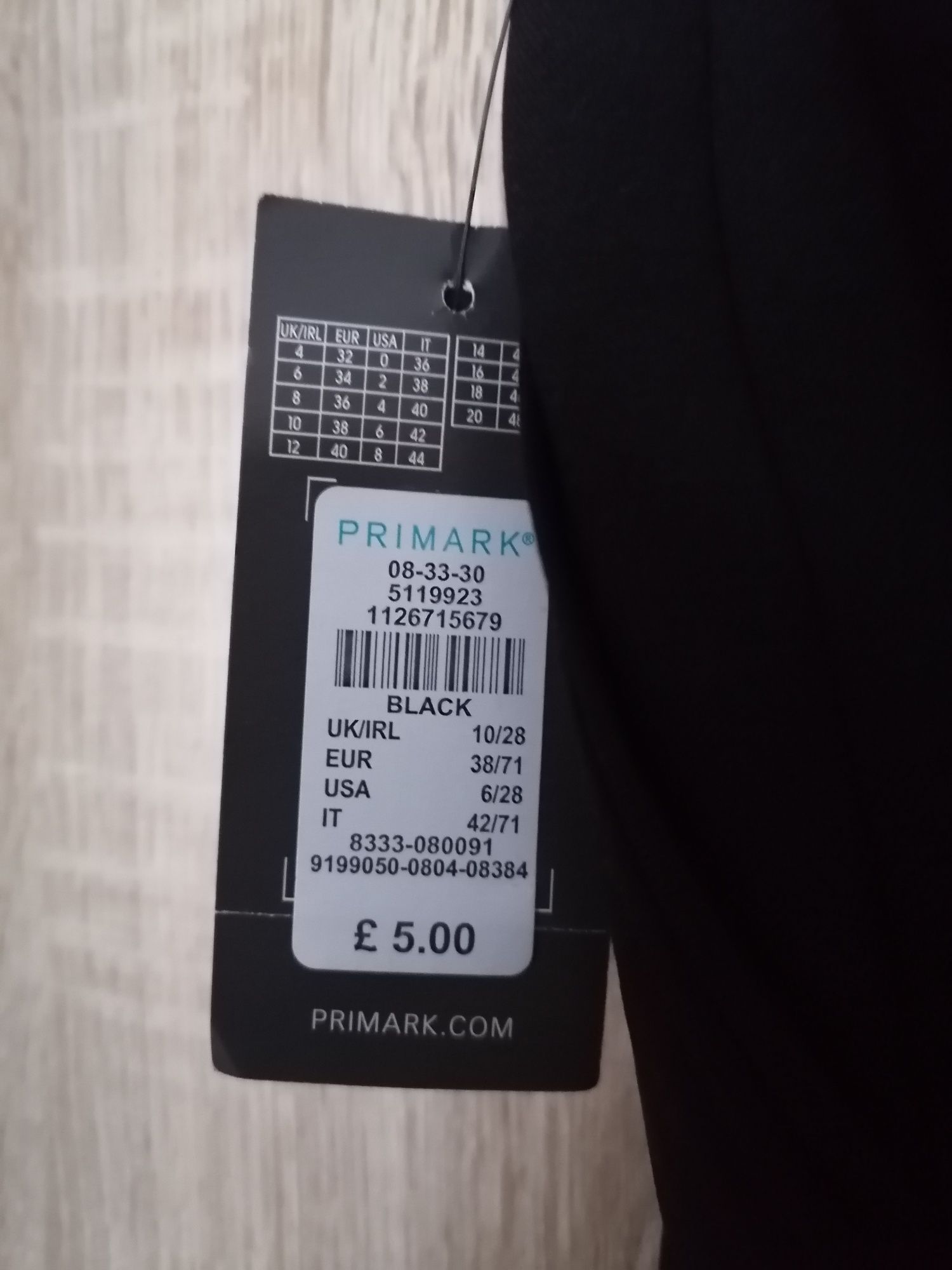 Spodnie materiałowe na kant Primark 38 M