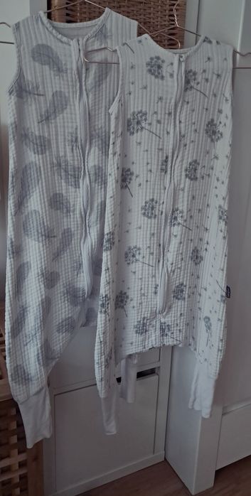 Śpiworek muślinowy z nogawkami 2 sztuki