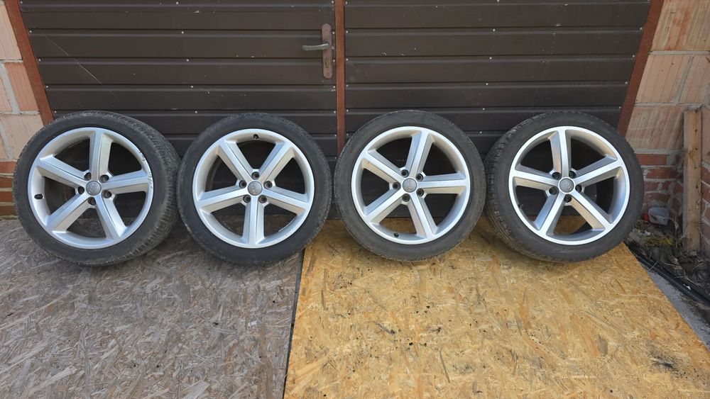 audi a6 s6 c6 felgi aluminiowe komplet 5x112 57.1 r18 4f0601025dc
