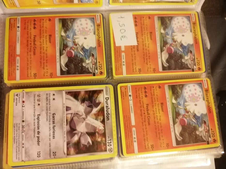 Cartas pokémon raras
