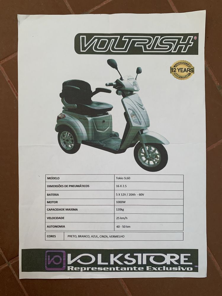 Scooter de mobilidade reduzida
