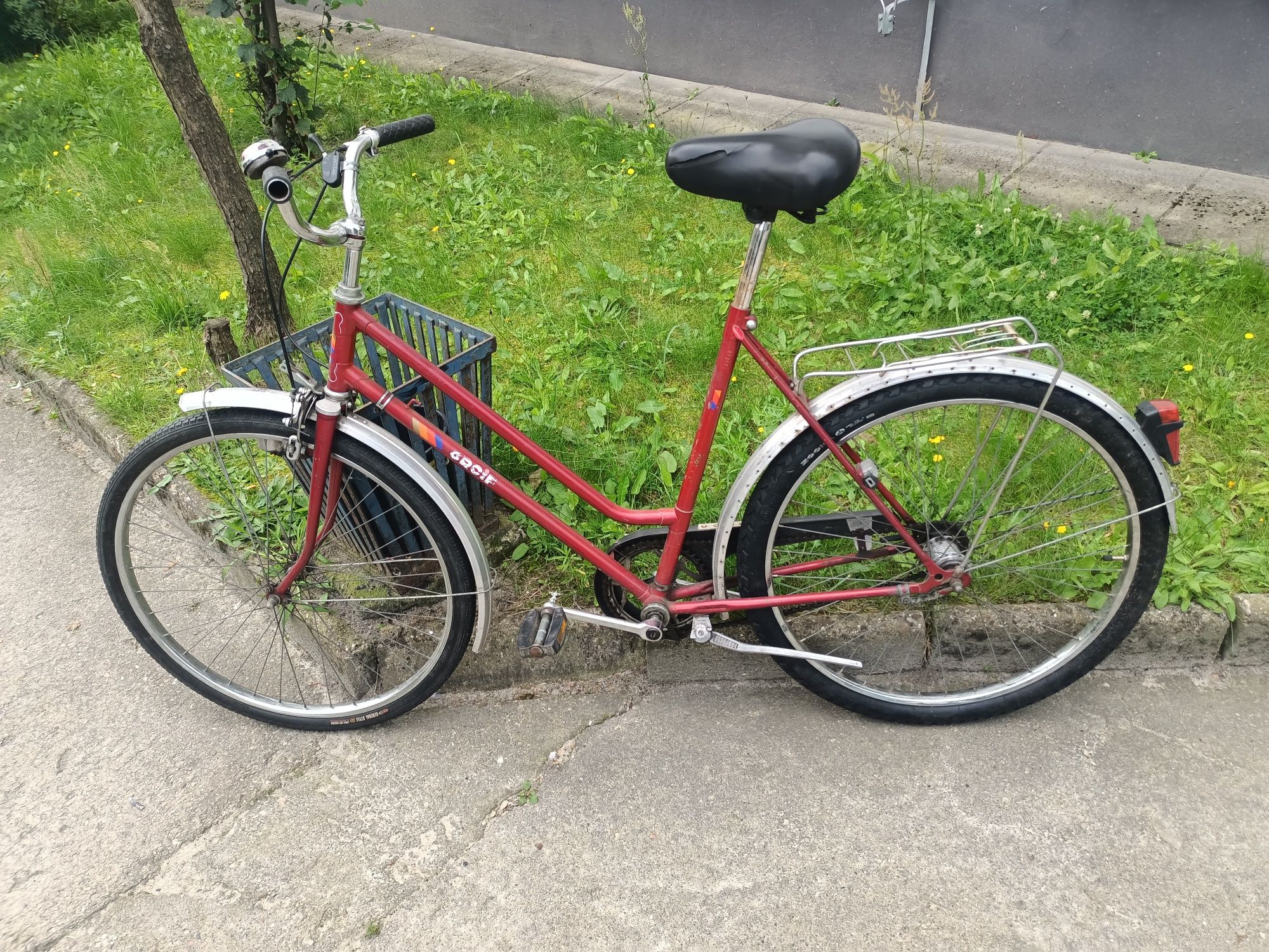 Dwa rowery z PRL koła 26 "