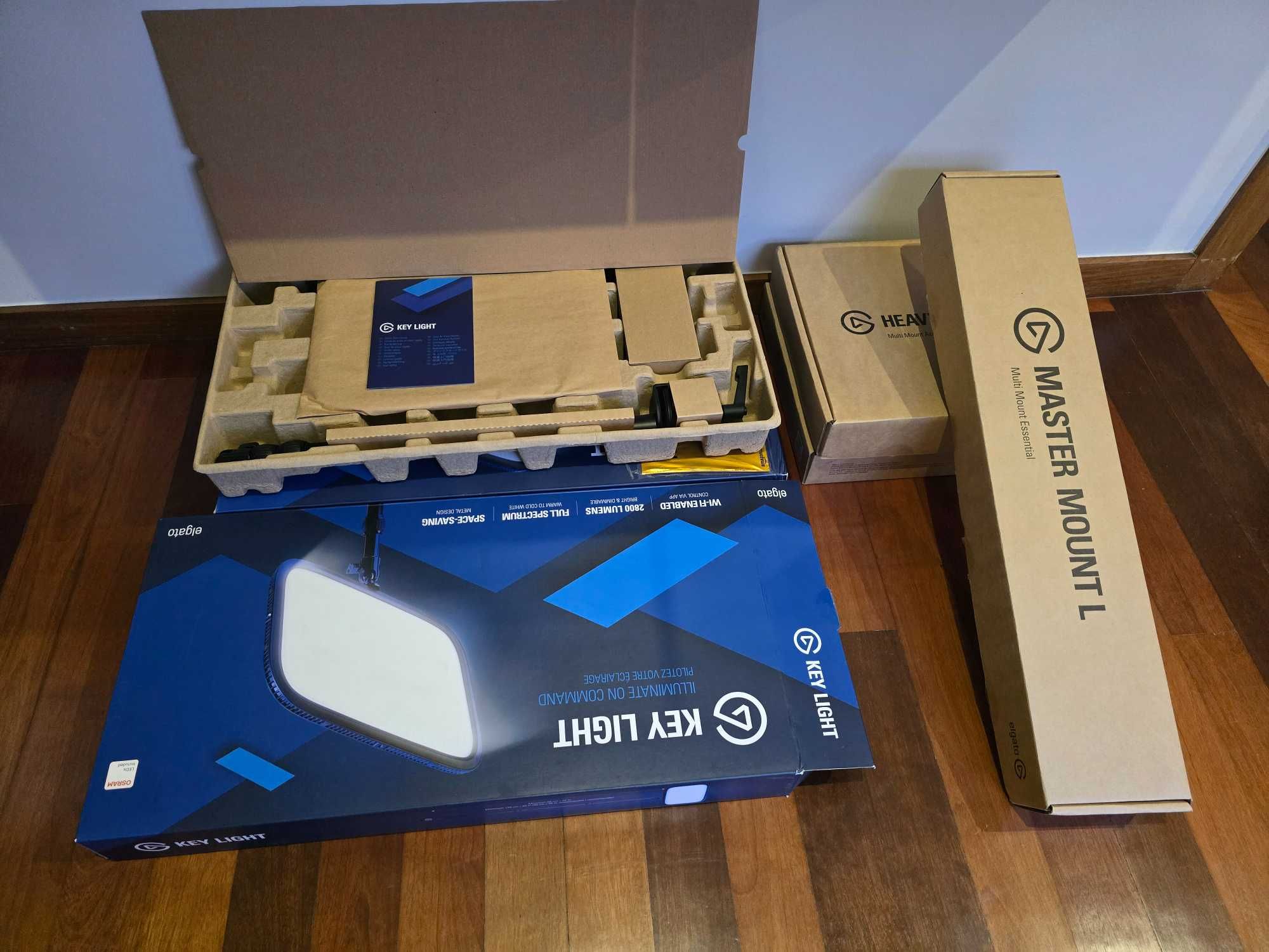 Elgato Key Light - acessórios