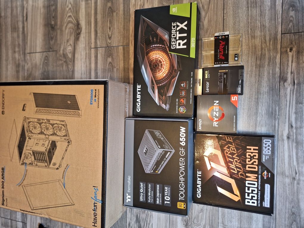 Komputer Gamingowy Gigabyte RTX 3070 Gwarancja Idealny