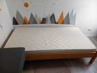 Łóżko pojedyńcze duże z materacem 100x200