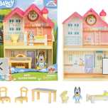 3 Zestawy Blue bluey dom rodzinny domek bingo puzzle 100 pokój zabaw