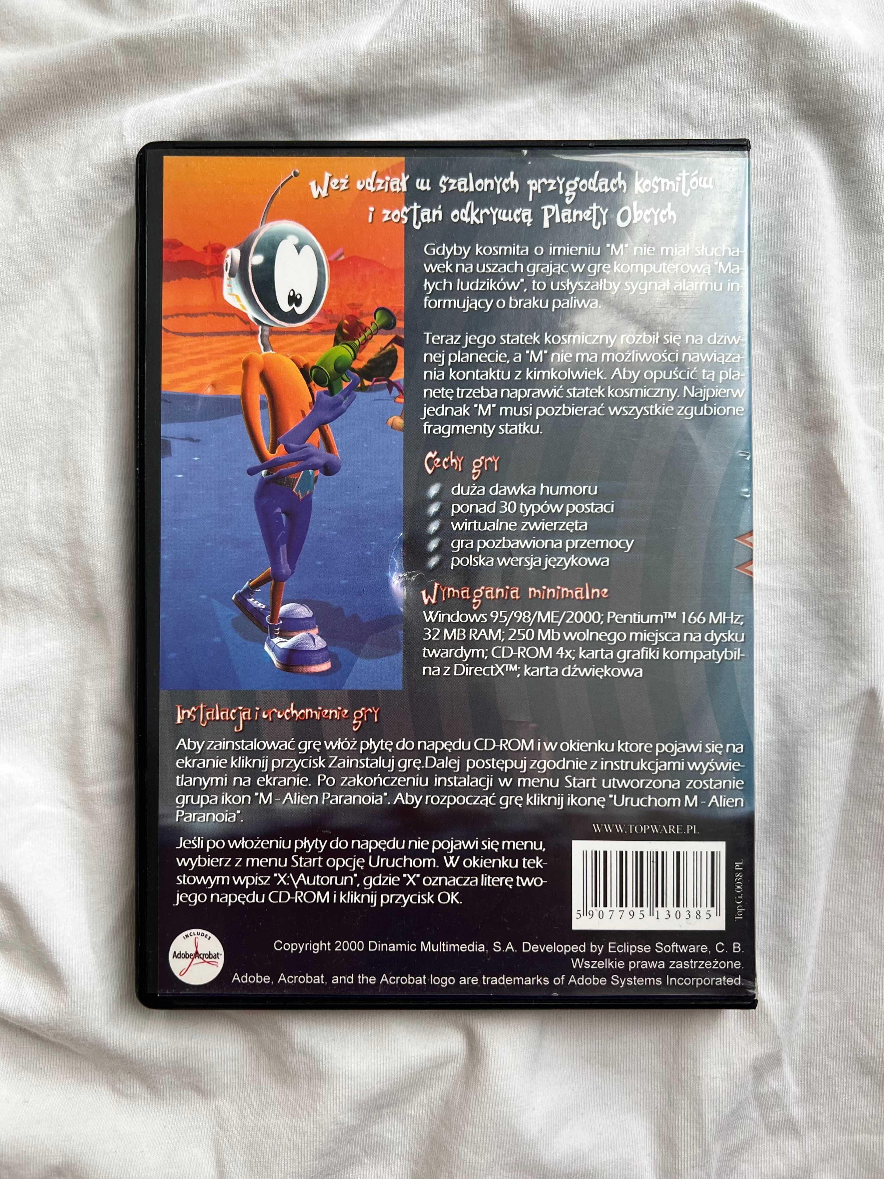 M: Alien Paranoia (Gra PC CD-ROM) [WYDANIE PREMIEROWE, unikat!]