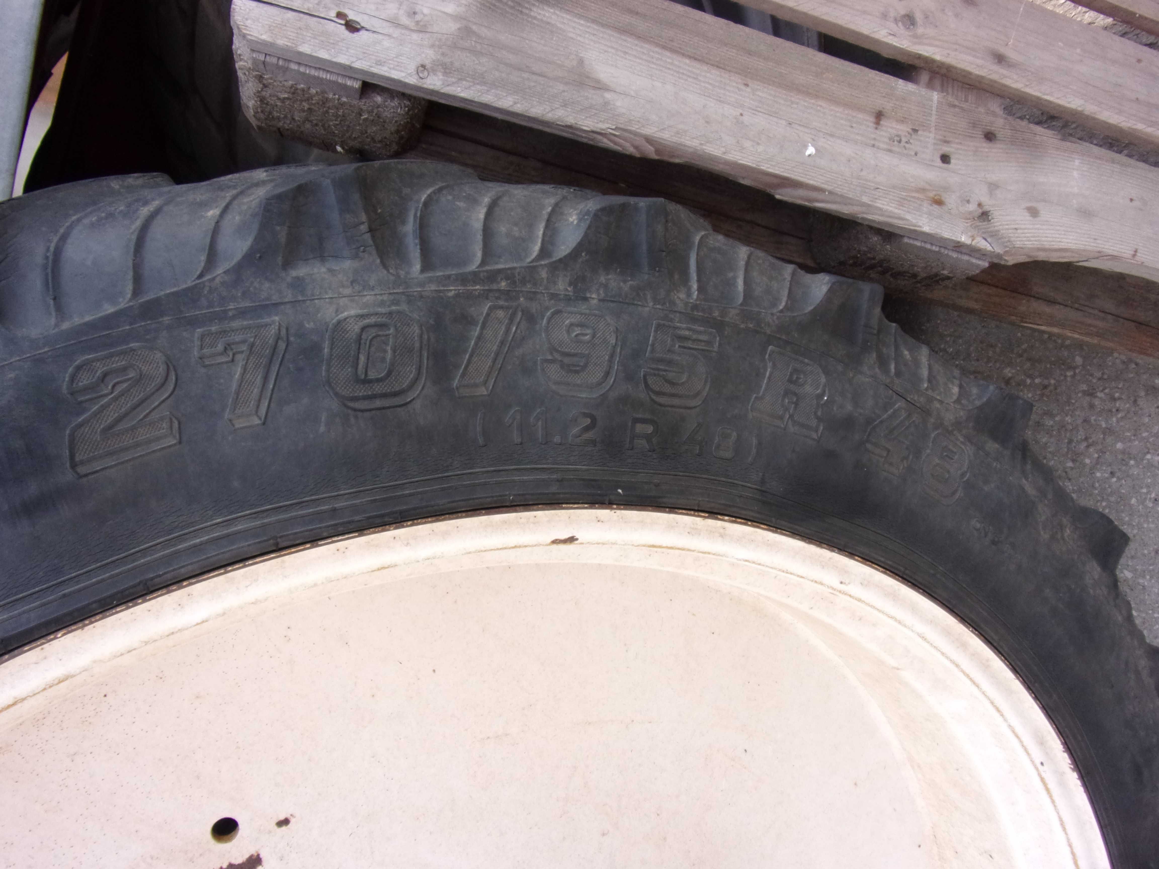 Koła wąskie międzyrzędzi 11,2 x 48 Renault New Holland Case Steyr
