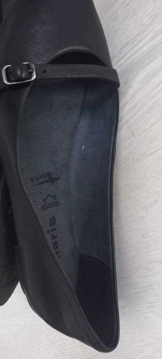Tamaris / baleriny /buty / skóra natural. / 37