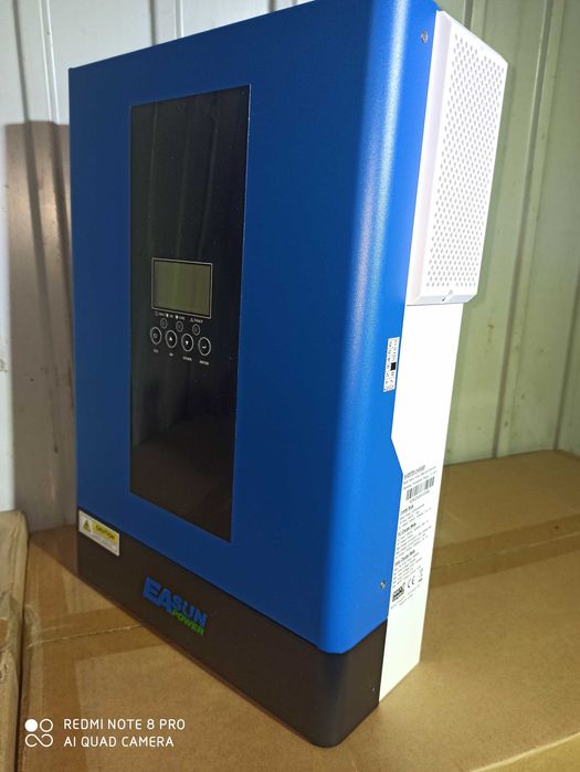 Inwerter OfGrid ISolar WiFi SMG 6,2KW ,pracuje bez Baterii lub Aku 48V