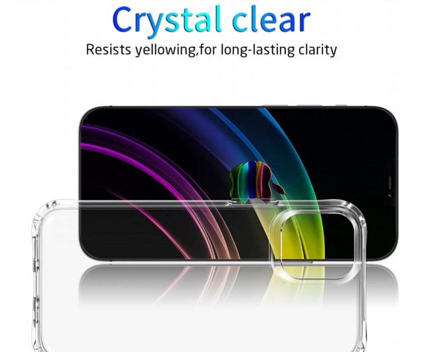 Capa Anti-choque P/ iPhone 15 / iPhone 15 Pró / iPhone 13 Pró Max -24h