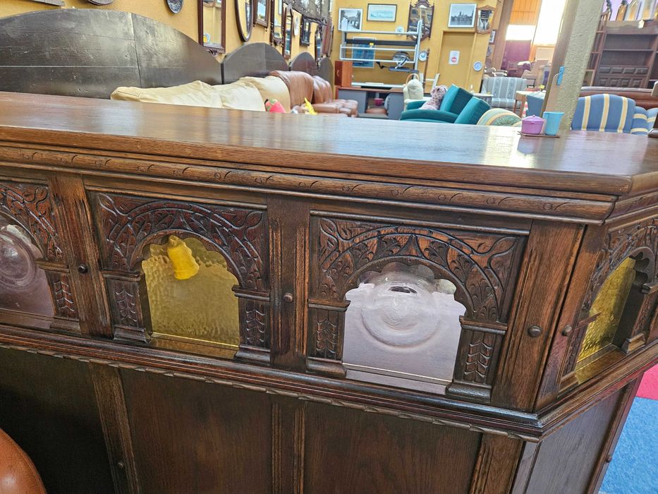 Móvel bar em madeira maciça - óptimo estado geral