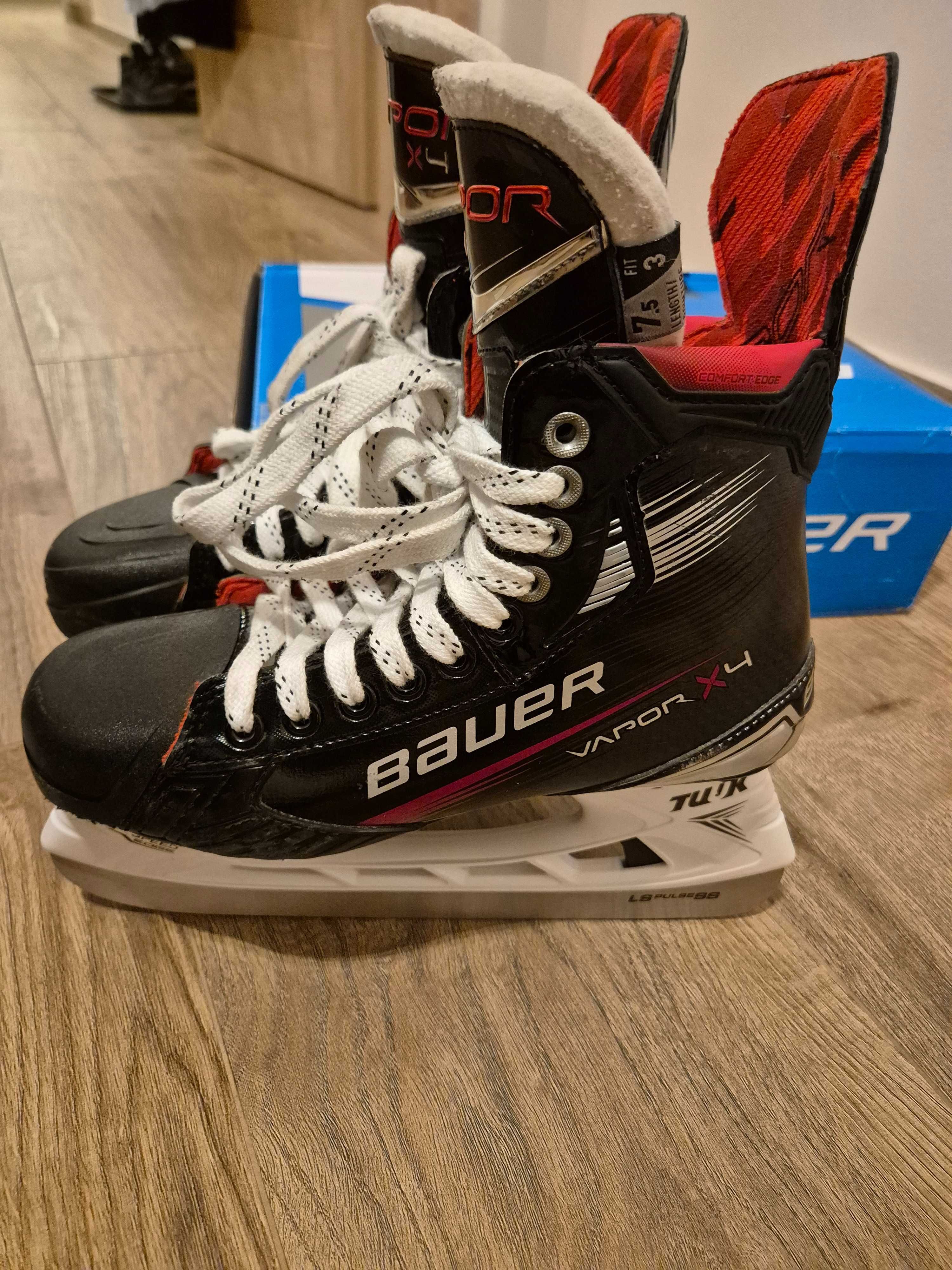 Łyżwy Hokejowe Bauer Vapor X4 rozm: 7,5 Fit-3