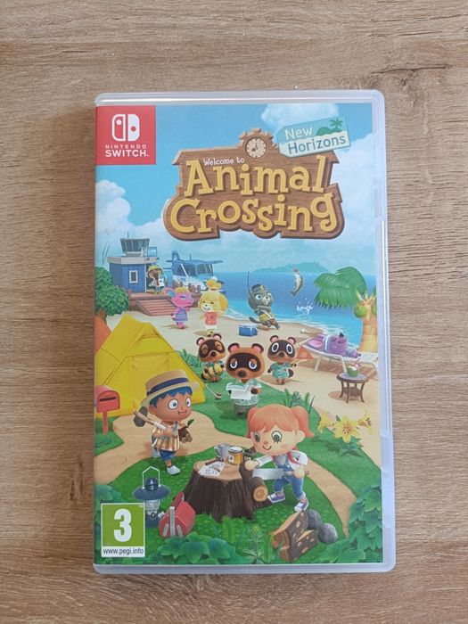 Jogo "Animal Crossing"; Nintendo switch