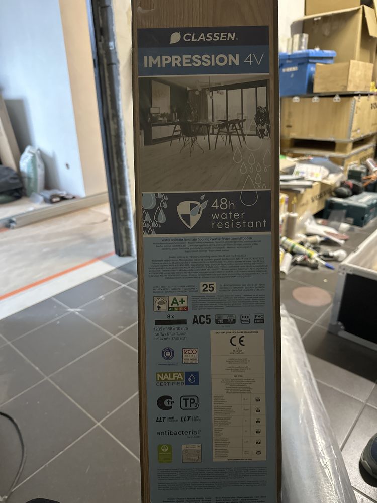 Panele laminowane Classen Megaloc AC5 Dąb Marbella