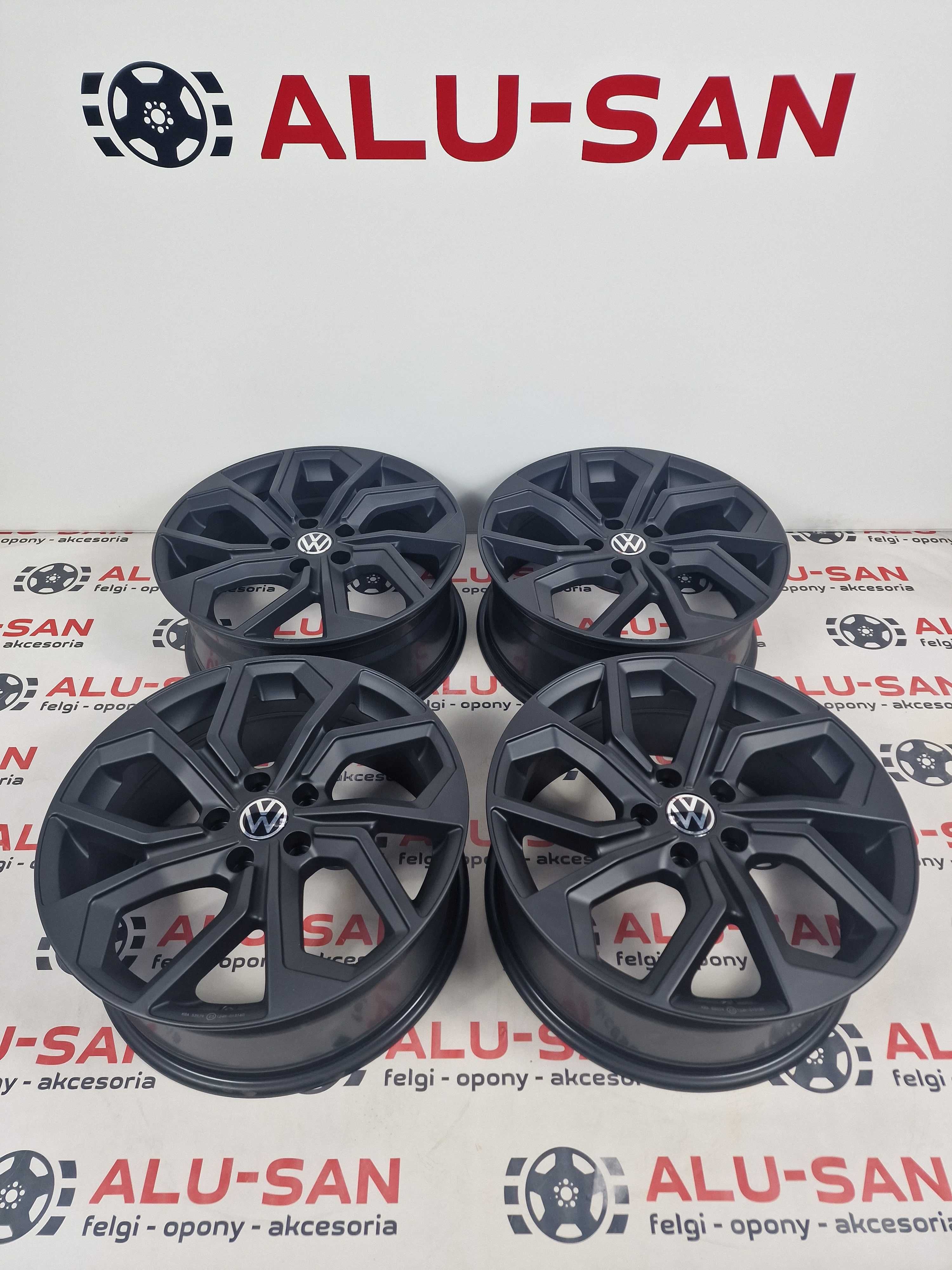 Nowe alufelgi VW 18" 5x112 Passat T-Roc Tiguan Touran -Czarny