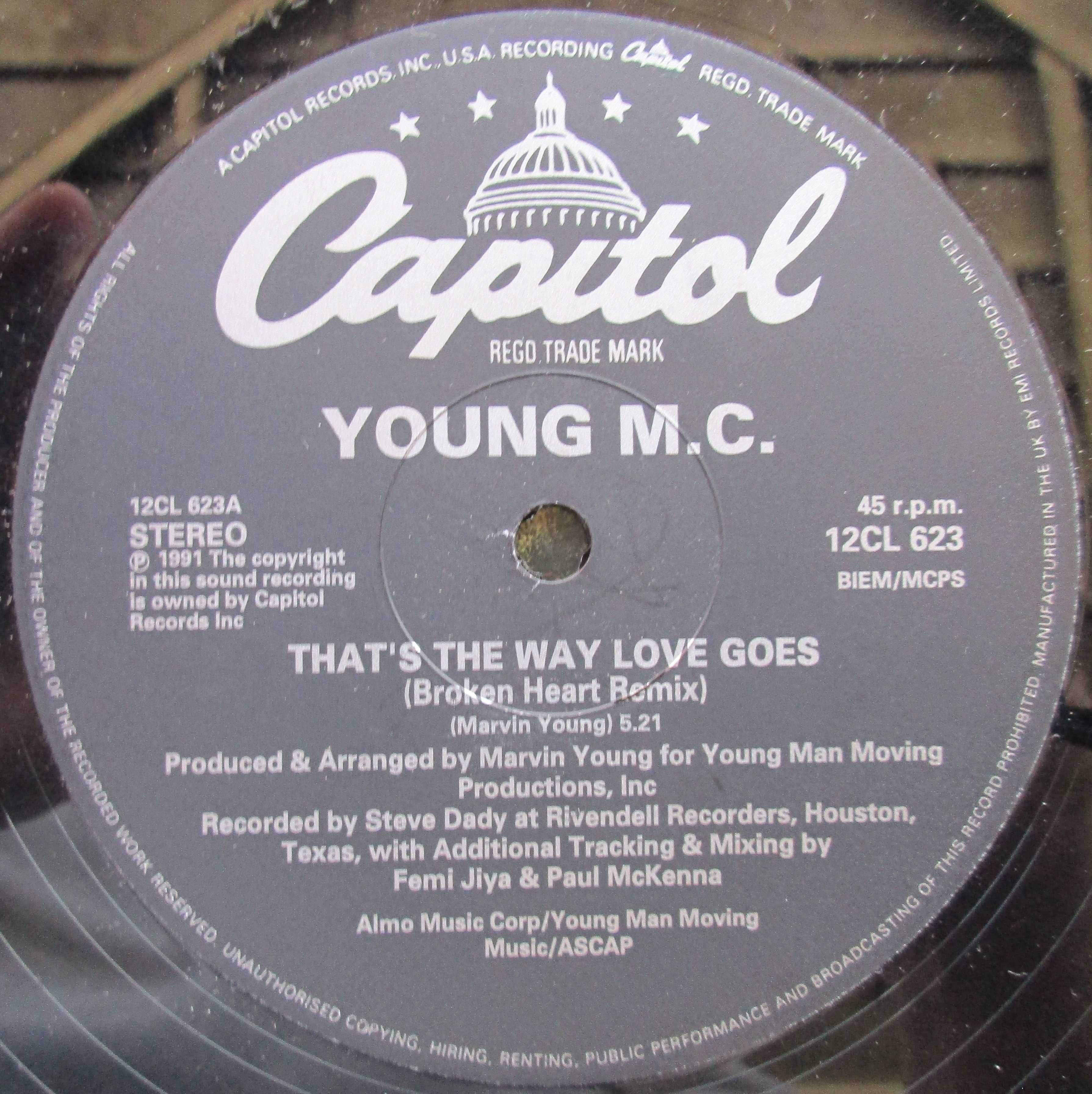 Young MC - - - - - That's The Way Love Goes - - - - - Maxi Single