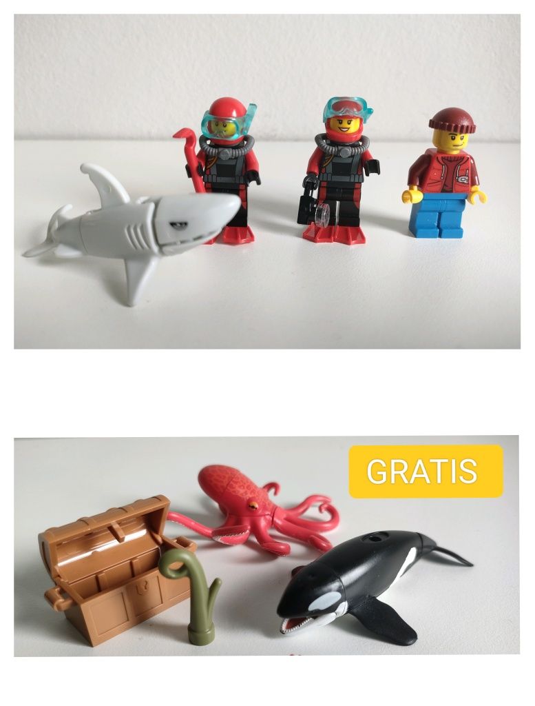 LEGO City nr 60092 - Łódź głębinowa + GRATISY