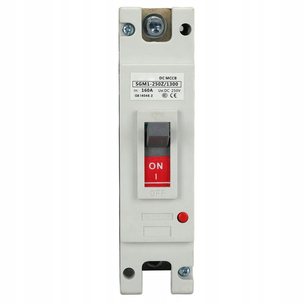 Wyłącznik automatyczny, izolator 1P DC 250V 160A przełącznik