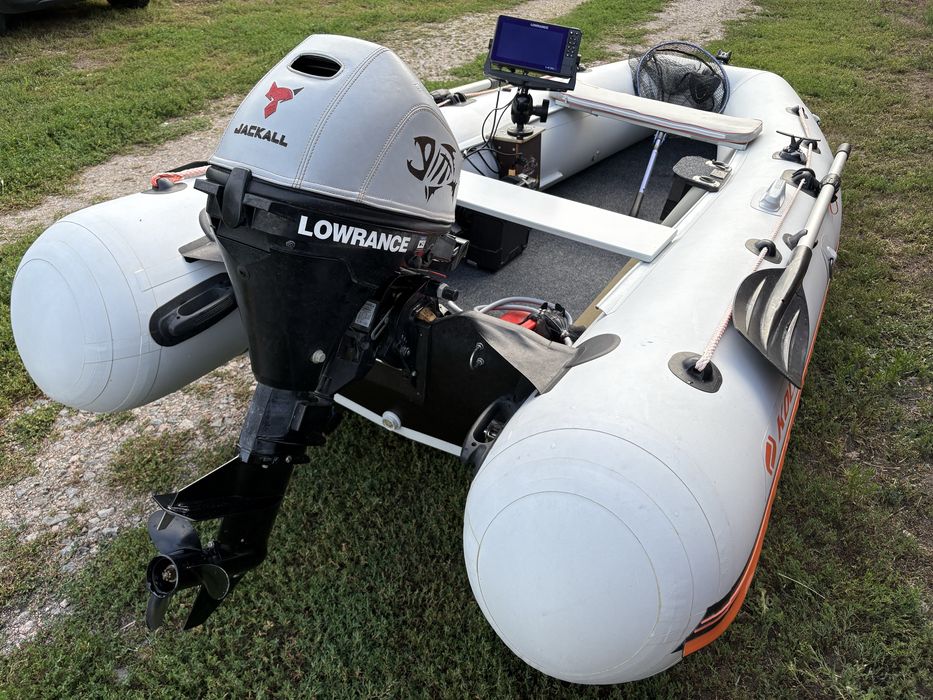 Комплект лодка+ мотор+ехолот(KOLIBRI,MERCURY,LOWRANCE)
