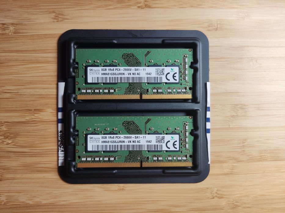 Memória RAM 16Gb (2x8)