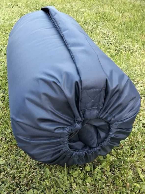 Спальный мешок-одеяло весна лето армейский с капюшоном и влагозащитой