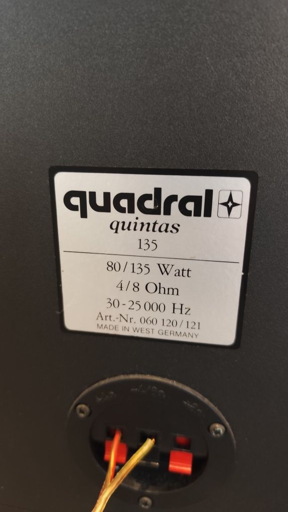Акустика Quadrall Quintas 135. Колонки в идеальном состоянии.