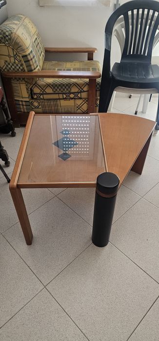 Movel cristaleira +2 mesas +sapateira