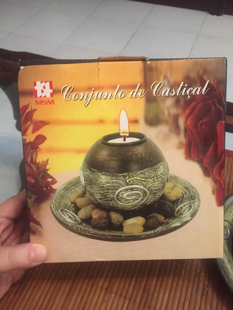 Conjunto de castiçal