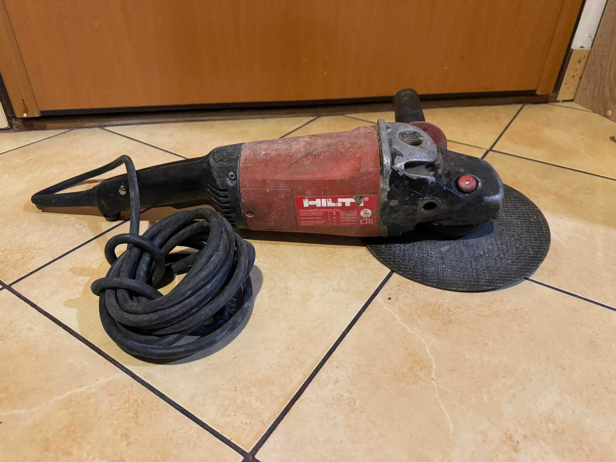 Sprawna Szlifierka kątowa Hilti Dc 180-S